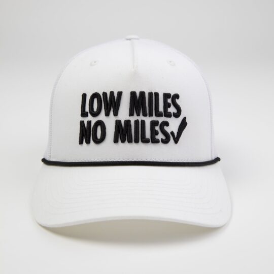 Newspaper (Low Miles No Miles Check Mark) Hat