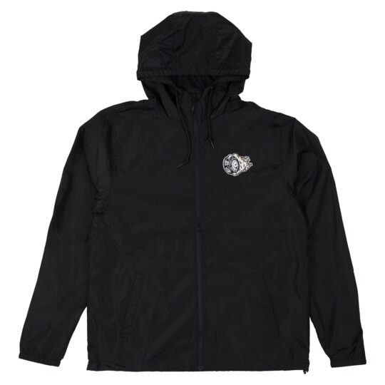 Tire Burnout Logo Embroidered Windbreaker