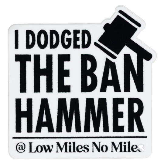 I Dodged The Ban Hammer @ LMNM