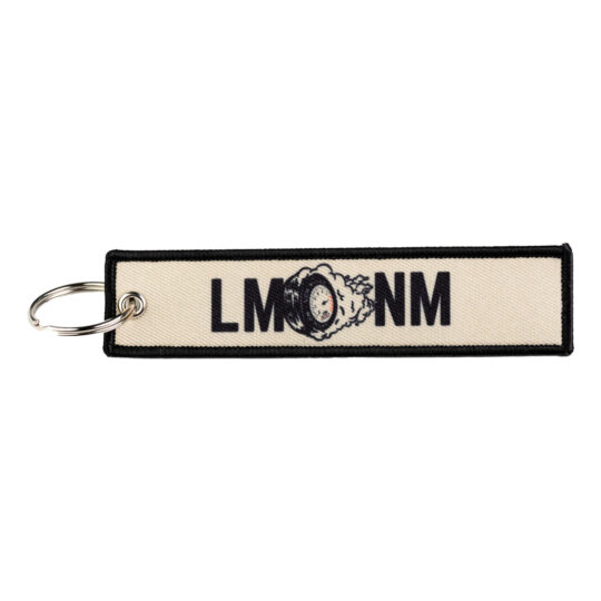 LMNM Jet Tag Keychain