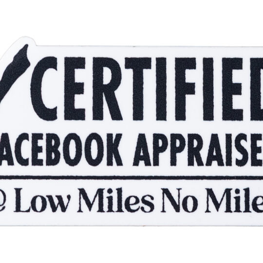 FaceBook Certified Appraiser